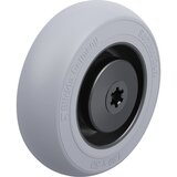 Blickle Kolo z mehkim gumijastim plaščem, kroglični ležaj, kolo Ø x širina 150 x 50 mm, nosilnost 280 kg | Shoptok.si