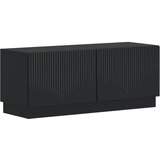  LED TV kabinet HOORN 3 kom. Crna Konstruirano drvo 100 x 35 x 40 cm | Shoptok.si