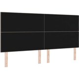  Uzglavna ploča s dugmadi smeđesiva 200 cm tkanina | shoptok.hr