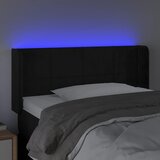  LED uzglavlje crno 83x16x78/88 cm baršunasto | shoptok.hr