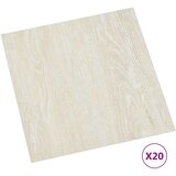  Samoljepljive Pločice za Pod 30,5 x 30,5 cm 20 pcs PVC Krem | shoptok.hr