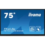 Iiyama PROLITE TE7512MIS-B3AG 75" Interactive 4K UHD Touchscreen elevating interactive collaboration 3840 x 2160 IPS 1200:1 8ms 40, 5pt writing iiWare 10 (Android OS 11) | Eponuda.com