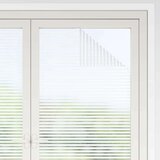 vidaXL Folija za prozore Mutno staklo na pruge 90 x 500 cm PVC | shoptok.hr