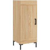 vidaXL Komoda sonoma hrast 34,5x34x90 cm inženirski les | Shoptok.si