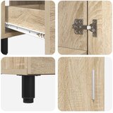  Toaletna jedinica Hrast sonoma 60 x 35 x 60 cm | shoptok.hr