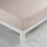 Douceur d intérieur Bež napenjalna rjuha iz mikrovlaken 140x190 cm Oscar – | Shoptok.si