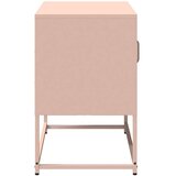 vidaXL TV omarica roza 68x39x60,5 cm jeklo | Shoptok.si