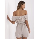 Italy Moda Jumpsuit-MI-KO-A5050.65-beige | Shoptok.si