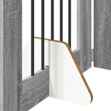  Vrata za pse z stojali 2 pcs Siva Sonoma 60 x 80 cm, (5000232746) | Shoptok.si
