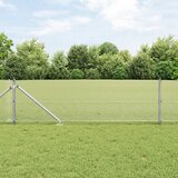 vidaXL varjena žična ograja z 13 sidrnimi klinicami 0.6x100 m pocinkano jeklo | Shoptok.si