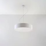 Nice Lamps Bela viseča svetilka ø 45 cm Atis –