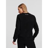 Karl Lagerfeld Sweater majica crna / bijela | shoptok.hr