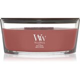 WoodWick Silk & Spice mirisna svijeća s drvenim fitiljem 453.6 g | shoptok.hr