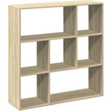 vidaXL Pregrada s knjižno omaro sonoma hrast 102x29x103,5 cm inž. les | Shoptok.si