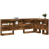  Skladišno uzglavlje Dimljeni hrast 100 cm Konstruirano drvo | Shoptok.si
