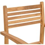  Vrtni set za objed 9 pcs Smeđa Čvrsto teak drvo - Pravokutno 8 sjedala | shoptok.hr
