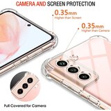 Techsuit Shockproof Clear Silicone prozirna maskica otporna na udarce za Samsung Galaxy S22 5G | shoptok.hr