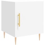  Noćni ormarići 2 kom bijeli 40 x 40 x 50 cm konstruirano drvo Bijela | shoptok.hr