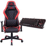 Redragon gaming set stolica + tastatura kumara 2 K552-2 mechanical gaia Cene