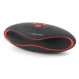 Esperanza Zvučnici BLUETOOTH ESPERANZA TRIVAL, 3W, FM Radio, USB+microSD, BLACK-RED, EP117KR | Eponuda.ba