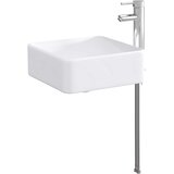vidaXL Umivalnik za kopalnico Krom 49 x 37 x 14 cm Kovina, (5000245645) | Shoptok.si