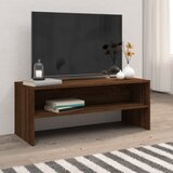 The Living Store TV omarica rjav hrast 100x40x40 cm inženirski les - TV Omarica, (21376514) Cene