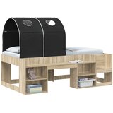  Tunis za krevet 2 pcs Crna 211 x 52,5 x 2 cm Poliester | shoptok.hr