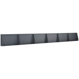  Zid za zadržavanje 6 kom. 80 x 12 x 40 cm Čelik Antracit | shoptok.hr