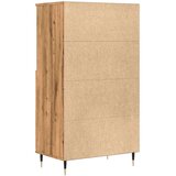 vidaXL Visoka omara artisan hrast 60x36x110 cm inženirski les | Shoptok.si