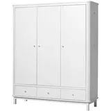 Oliver Furniture® trokrilni ormar white