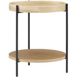 Livetastic Set Klubskih Mizic Rund, Barva Hrasta, 2-Delni | Shoptok.si