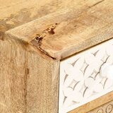 TV omarica 120x30x40 cm trden mangov les, (20828504) | Shoptok.si