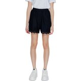Only Kratke hlače & Bermuda Onllou Emb Loose 15313167 Črna | Shoptok.si