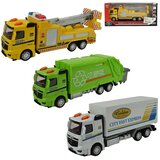 Magic Toys Magic Truck: Tovornjak s pogonom na vztrajnik, z lučmi in zvoki, v več različicah 20 cm | Shoptok.si