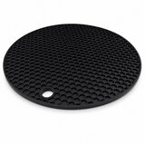 Pandoo Magnetni silikonski podstavek, črn, Ø 18 cm - 1 kos. Cene