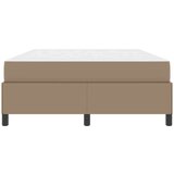  Posteljni okvir z vzmetnico Kapučino 160 x 200 cm Umetna koža | Shoptok.si