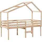  Visoki krevet s krovom 90 x 200 cm od masivne borovine | Eponuda.com