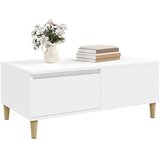 Stolić za kavu bijeli 90 x 50 x 36,5 cm od konstruiranog drva | shoptok.hr