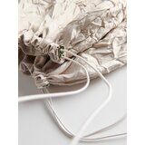 Reserved - Top od nabrane tkanine - light grey | shoptok.hr
