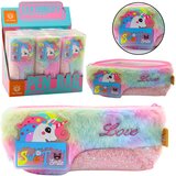  Plush Pencil Case With Unicorn Shiny Elements Unicorn Colorful Cijene