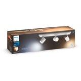 Philips LED prigušiva spot svetiljka Hue RUNNER 3xGU10/4,2W/230V + daljinski upravljač, bela | Eponuda.com