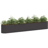  Povišeni vrtni krevet Crna 280 x 40 x 40 cm | shoptok.hr