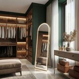 REA Bath Ogledalo LED Orbit 60x170cm Brush Gold | Shoptok.si