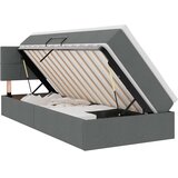  Postelja z dodatnim prostorom za shranjevanje in vzmetnico, (5000100697) | Shoptok.si