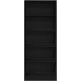 Ormarić s policom Crni hrast 80 x 50 x 200 cm Konstruirano drvo | Eponuda.com