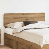 vidaXL Vzglavje z vzglavjem Umetni hrast 150 cm Konstruiran les | Shoptok.si
