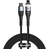 Baseus Zinc USB Type C - Lightning magnetni kabel Power Delivery 20 W 2 m črn | Shoptok.si