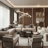Toolight LED luster LHJ045-CP2 brušeni nikal 60 cm | shoptok.hr