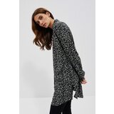 Marisse Long Viscose Shirt L-Ko-3703 Black Cene