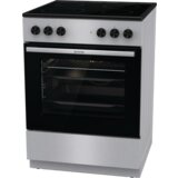 Gorenje električni šporet GEC6A41SC inox fan venting staklokeramicka a